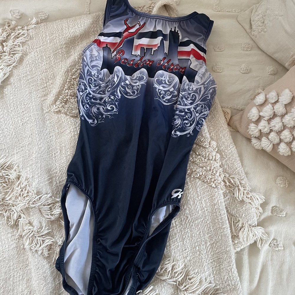 boston strong gymnastics leotard